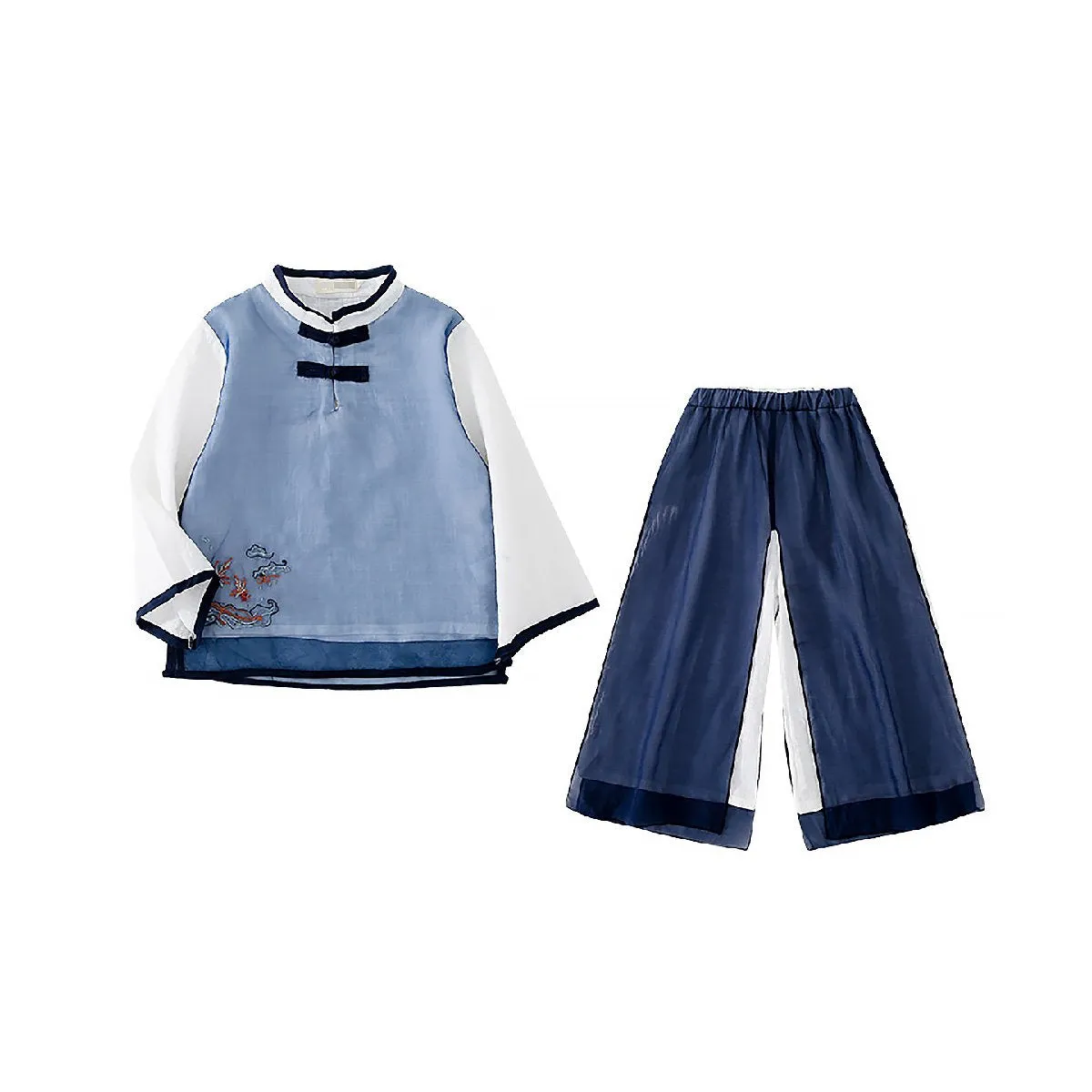 Boys Chinese Outfit Traditional Clothing