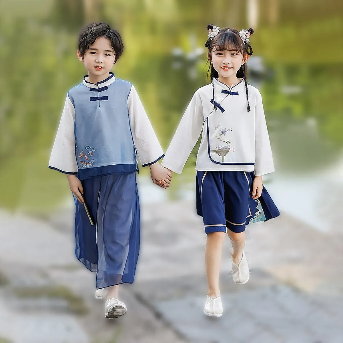 Boys Chinese Outfit Traditional Clothing