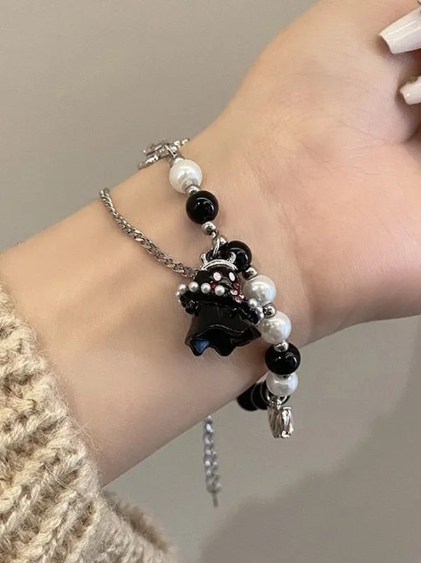 Chains Rhine Stones Normcore Bracelet Accessories