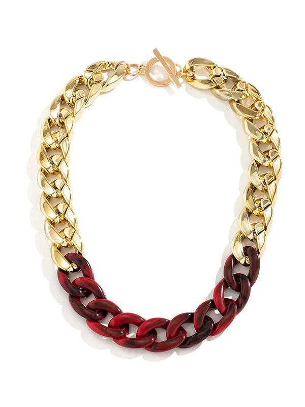Contrast Color Necklaces Accessories