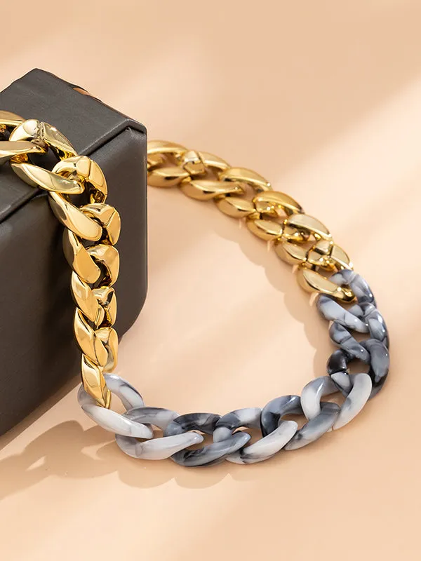 Contrast Color Necklaces Accessories