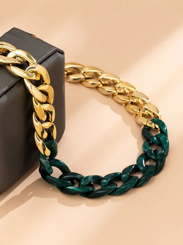 Contrast Color Necklaces Accessories