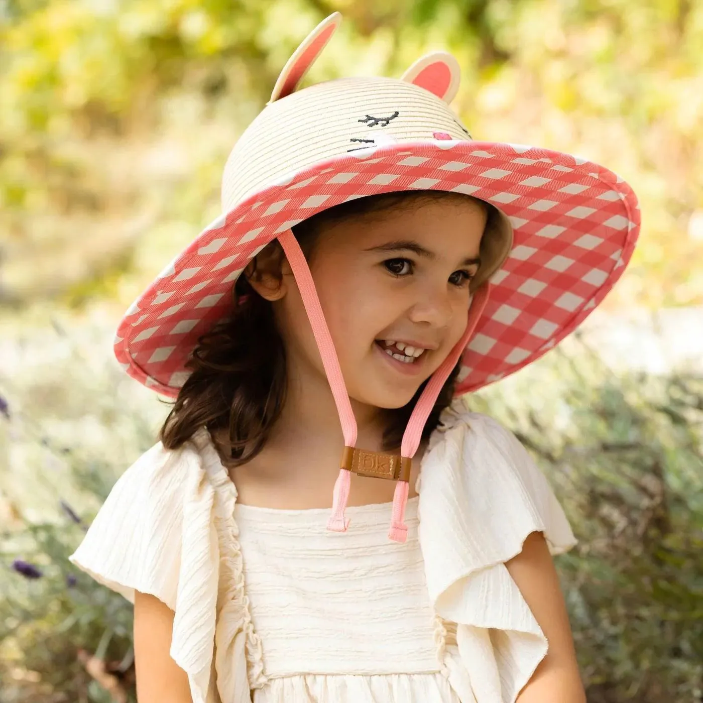 Flapjack Kids Lifeguard Straw Hat - Bunny