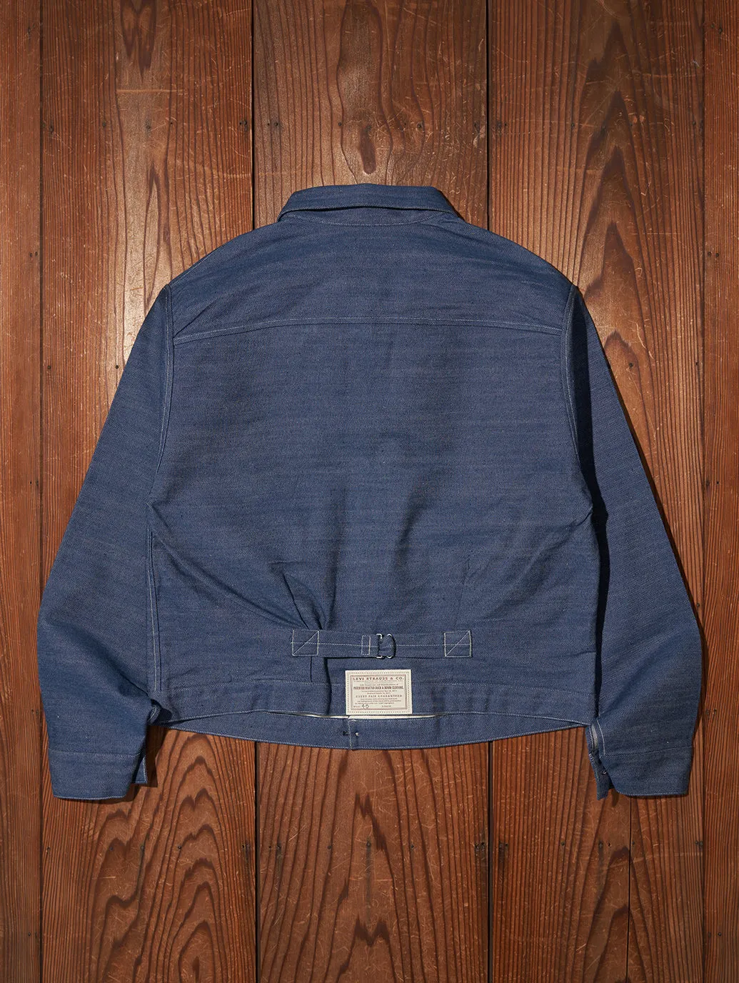LEVI'S® VINTAGE CLOTHING 1879 プリーツブラウス ORGANIC リジッド