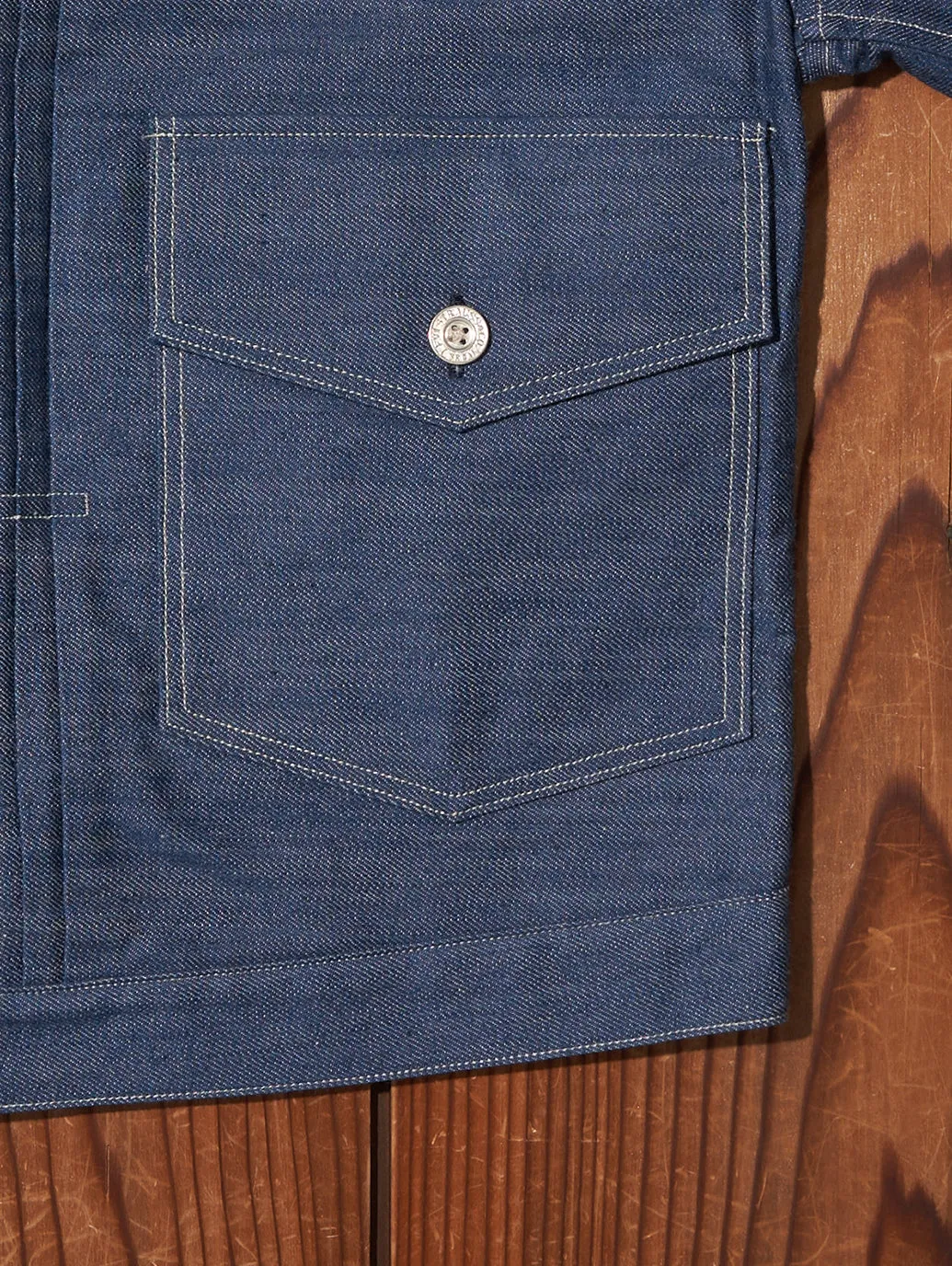 LEVI'S® VINTAGE CLOTHING 1879 プリーツブラウス ORGANIC リジッド