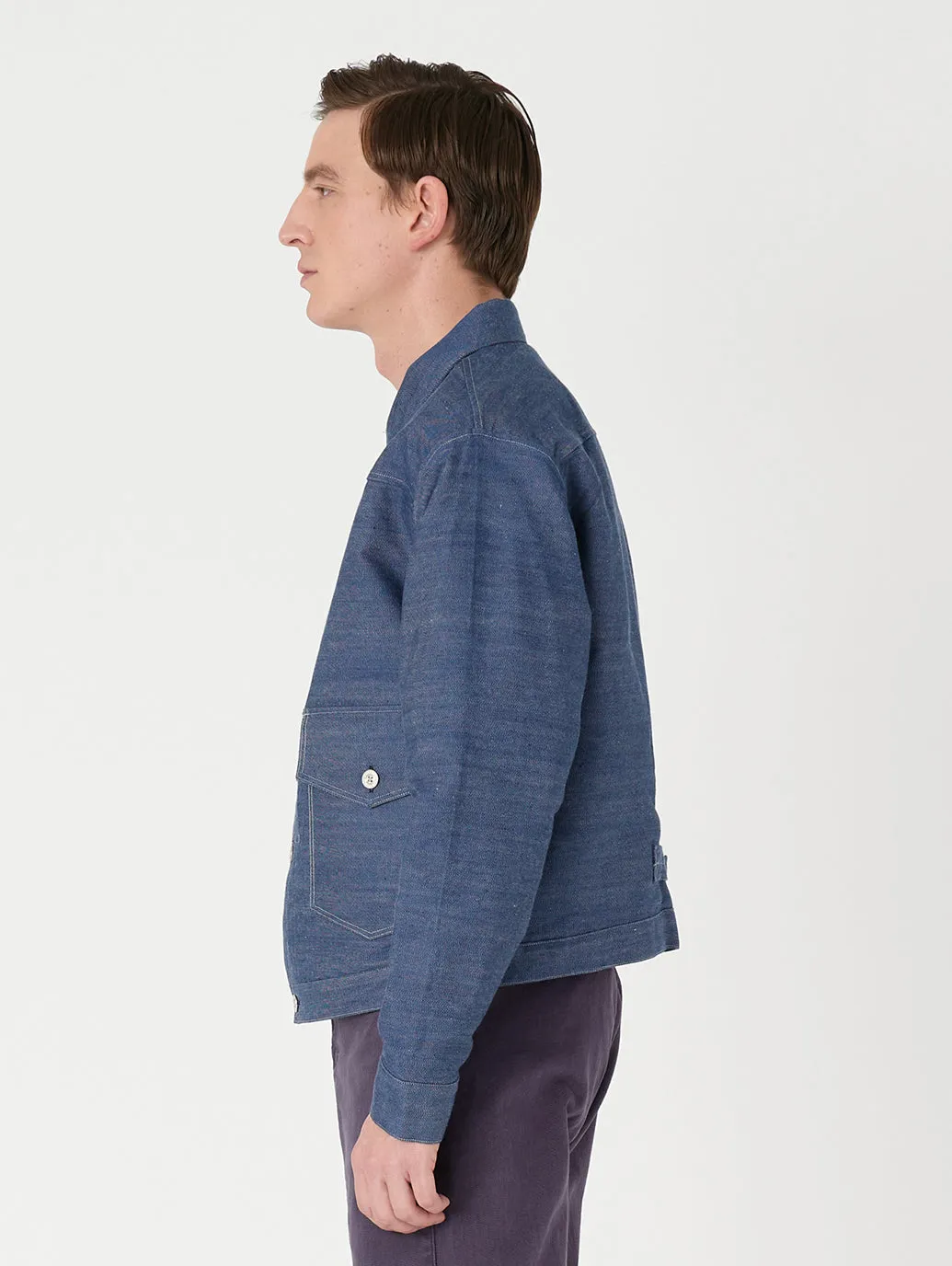 LEVI'S® VINTAGE CLOTHING 1879 プリーツブラウス ORGANIC リジッド