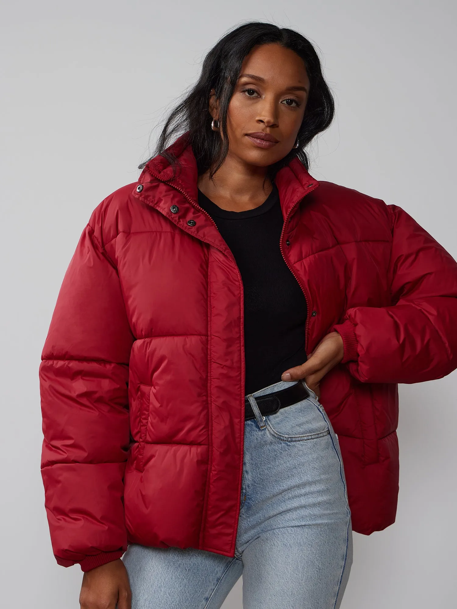 Long Sleeve Puffer Jacket