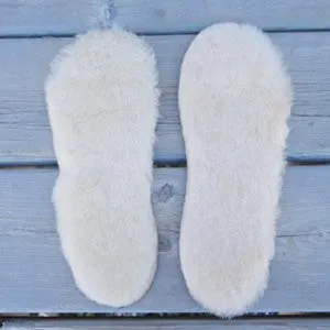 Men's Sheepskin Slipper Insoles