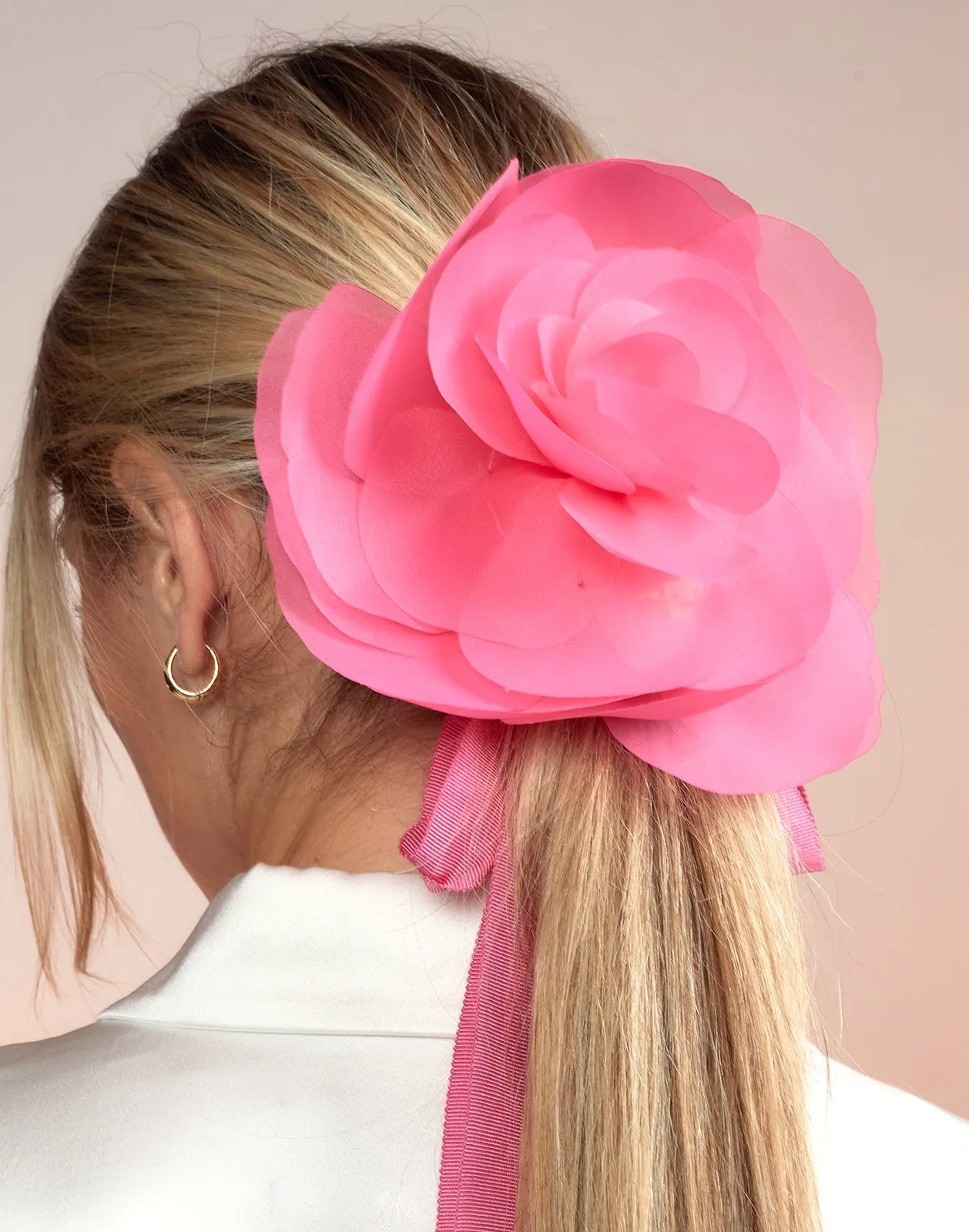 Organza Flower Ties