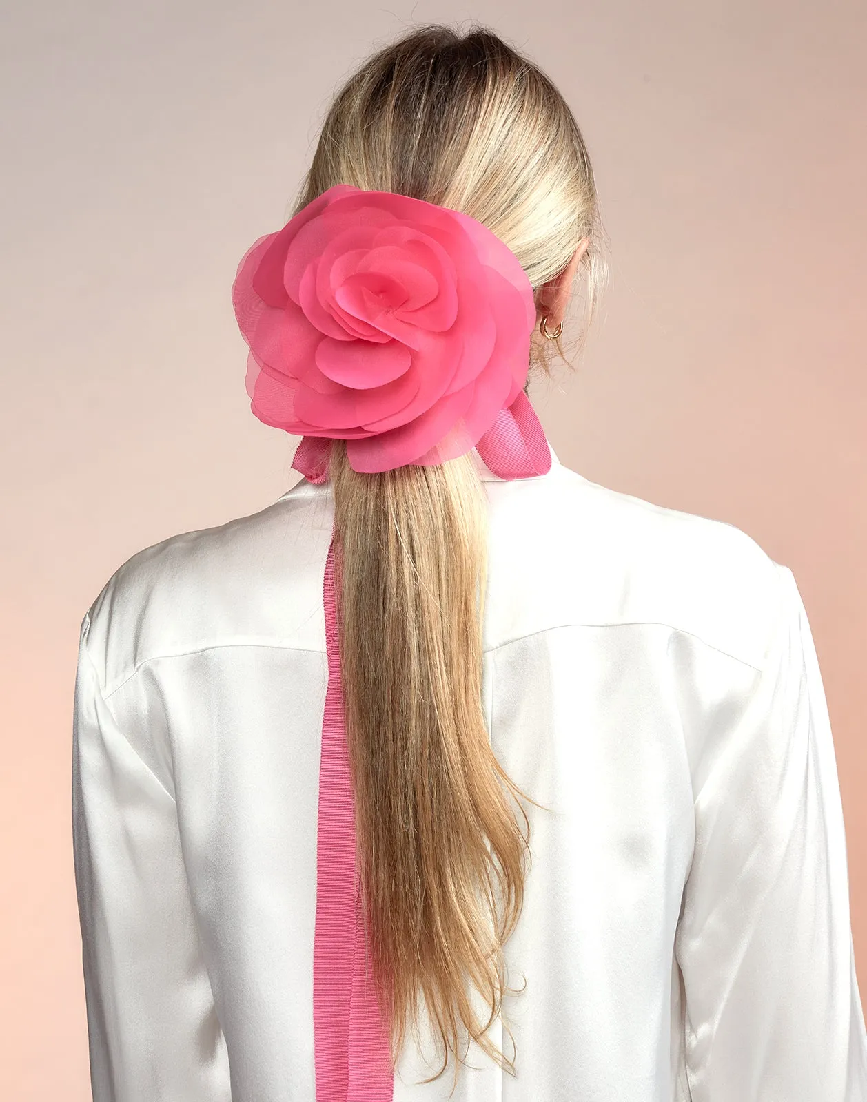 Organza Flower Ties