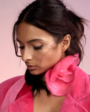 Organza Flower Ties