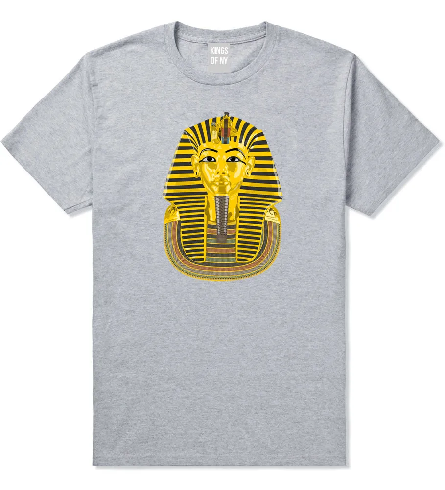 Pharaoh Egypt Gold Egyptian Head Boys Kids T-Shirt