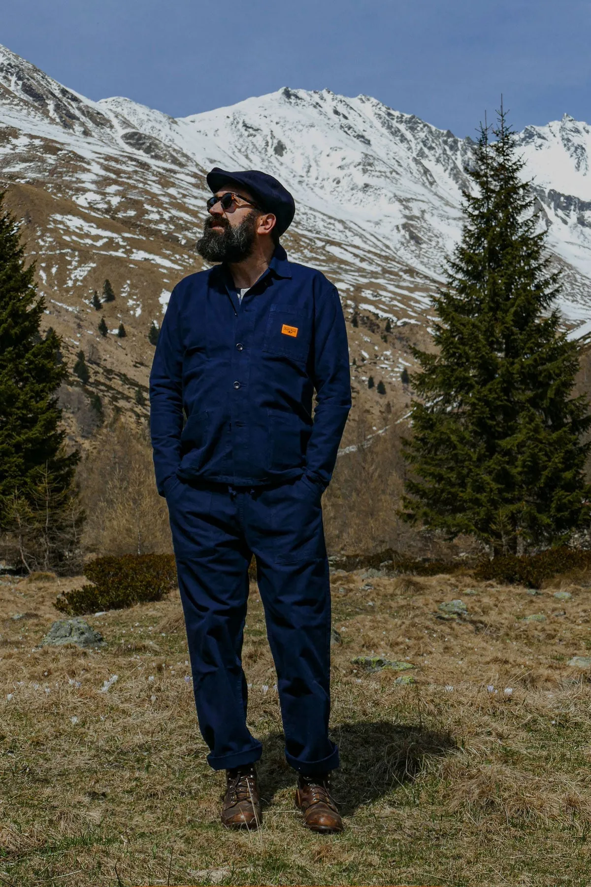 Service Works - Classic Coverall Jacket  in Navy