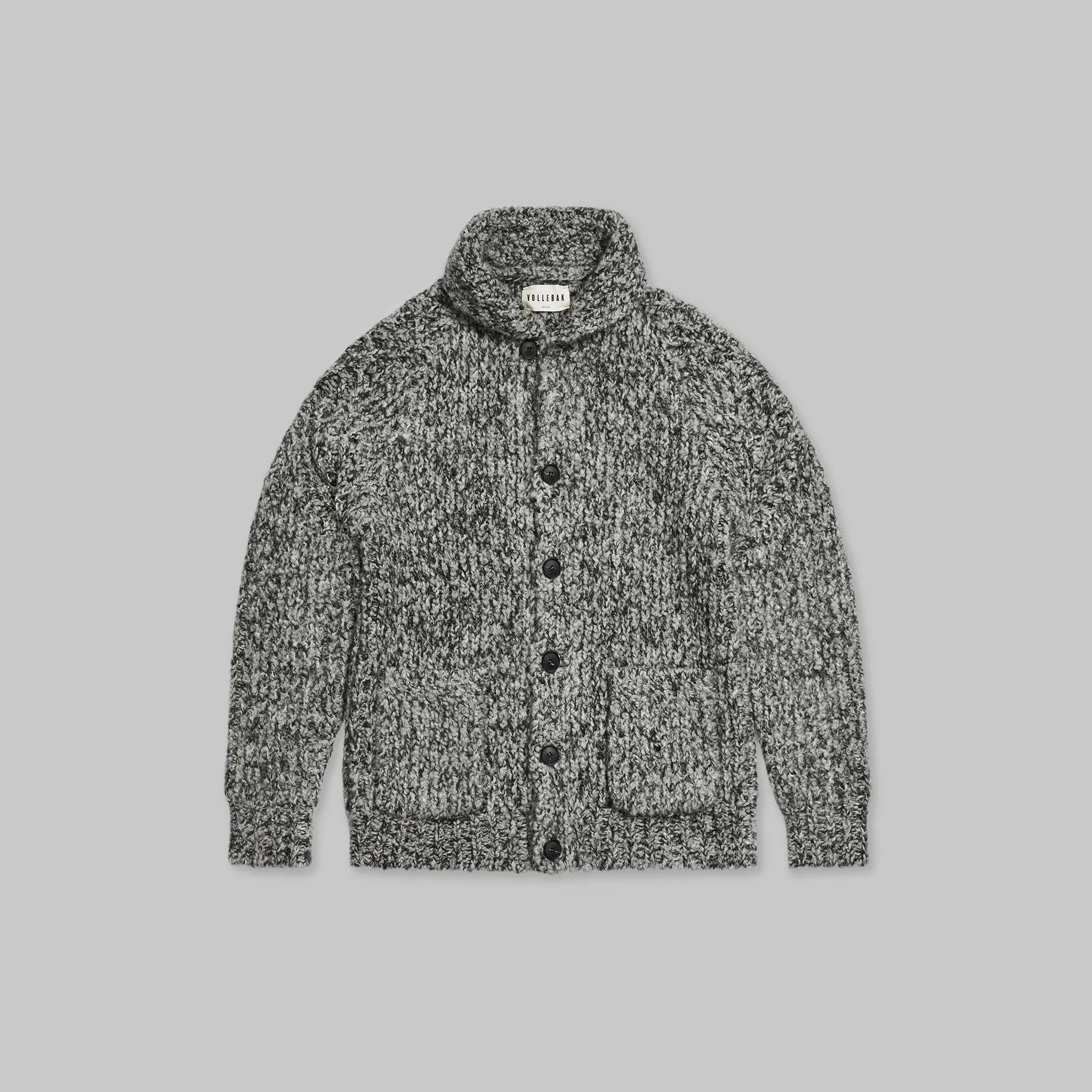 Sub Zero Cardigan. Grey Marl edition