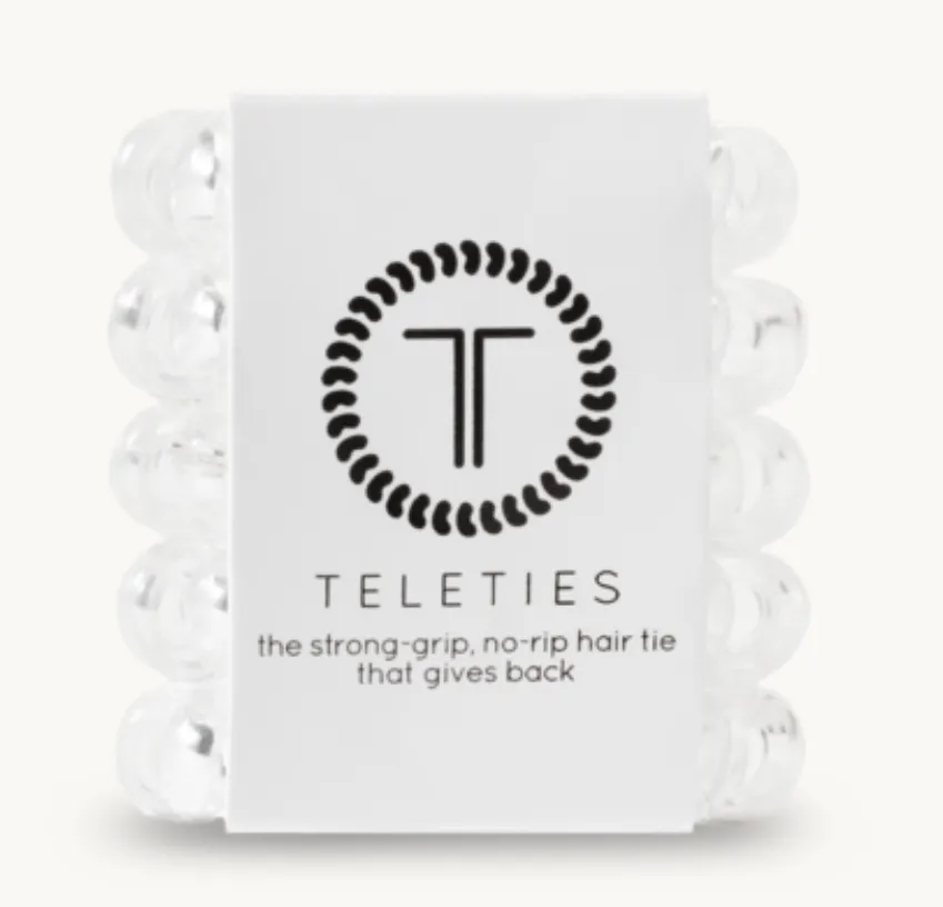 Teleties Tiny Crystal Clear