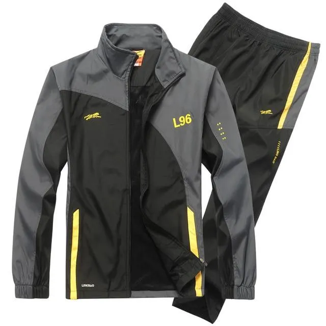 Tracksuit Men Clothing Jacket   Pants