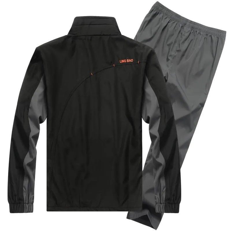 Tracksuit Men Clothing Jacket   Pants