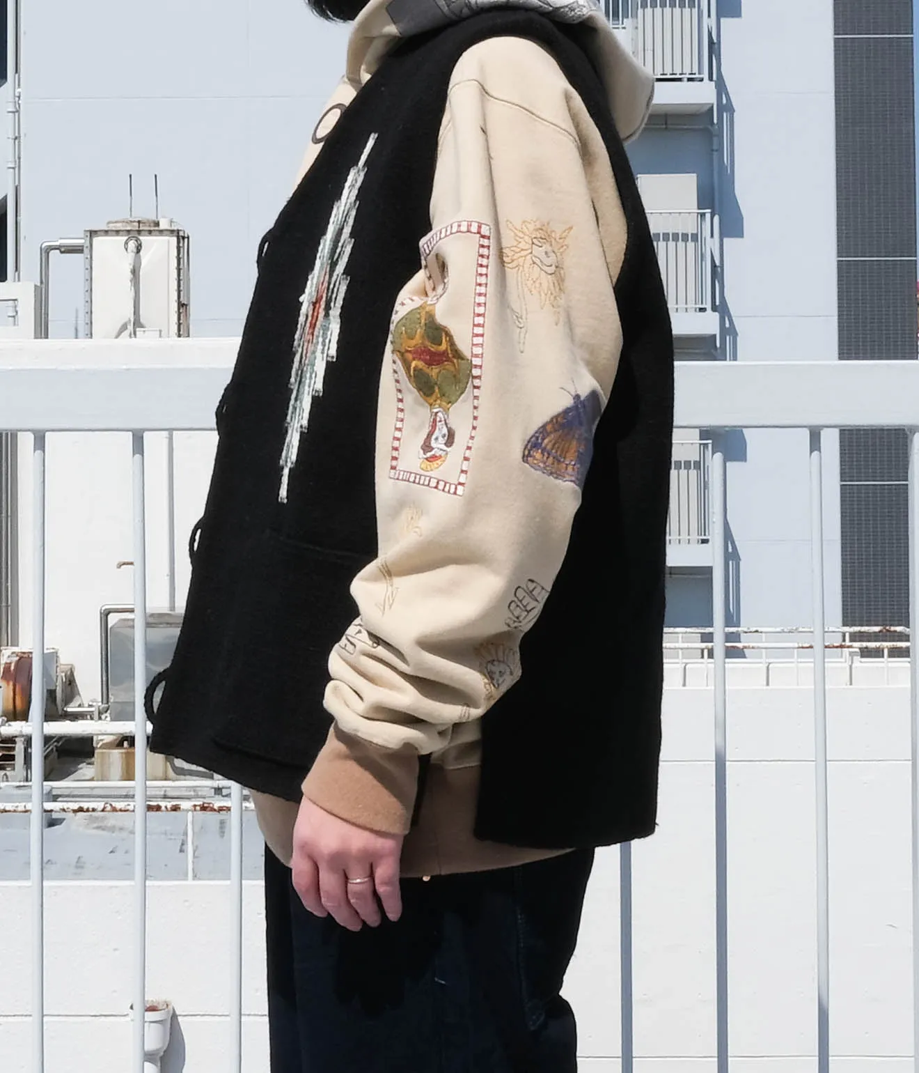 TRUJILLO'S for Lakewood Clothing CHIMAYO VEST (Black)