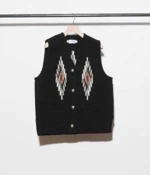 TRUJILLO'S for Lakewood Clothing CHIMAYO VEST (Black)