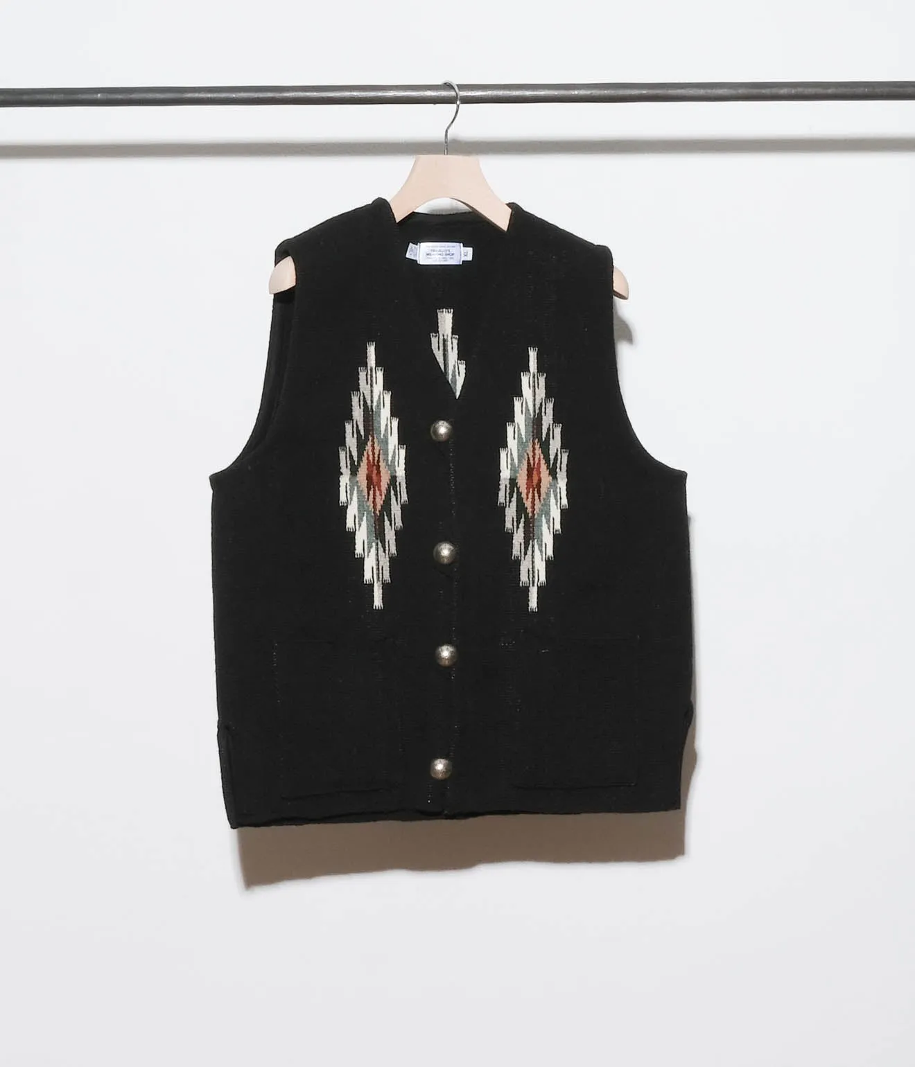 TRUJILLO'S for Lakewood Clothing CHIMAYO VEST (Black)