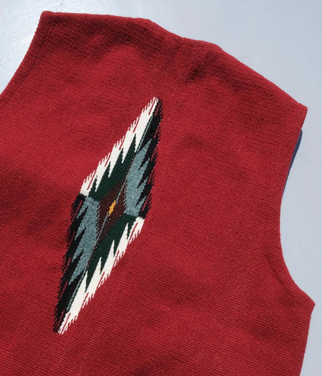 TRUJILLO'S for Lakewood Clothing CHIMAYO VEST (Red)
