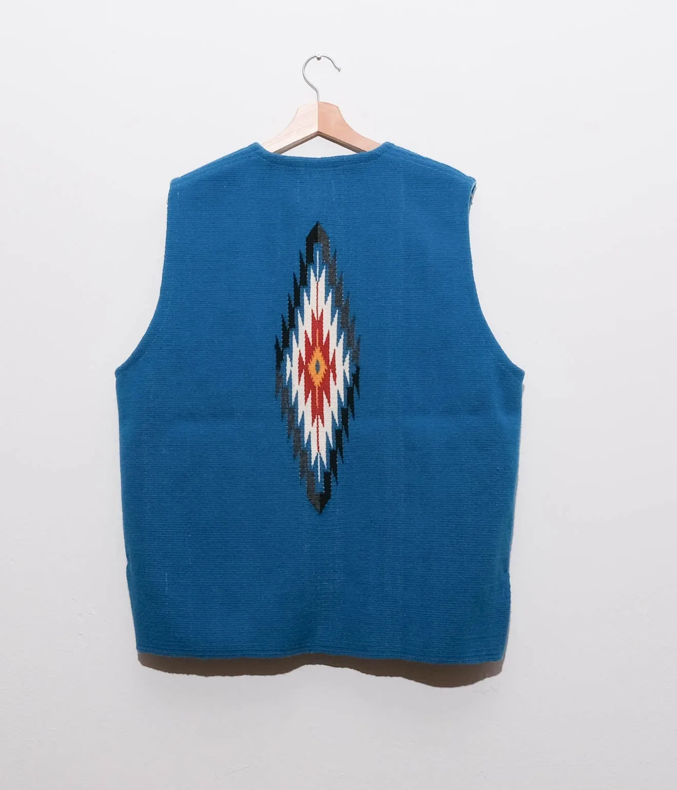TRUJILLO'S for Lakewood Clothing CHIMAYO VEST (Turquoise)