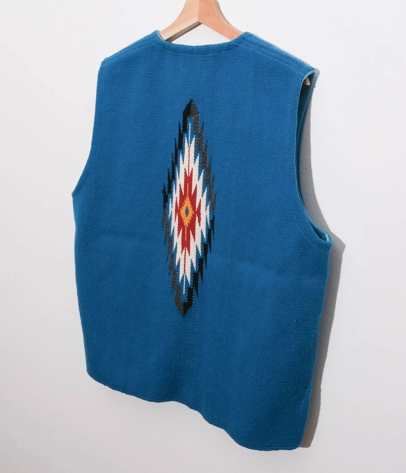 TRUJILLO'S for Lakewood Clothing CHIMAYO VEST (Turquoise)