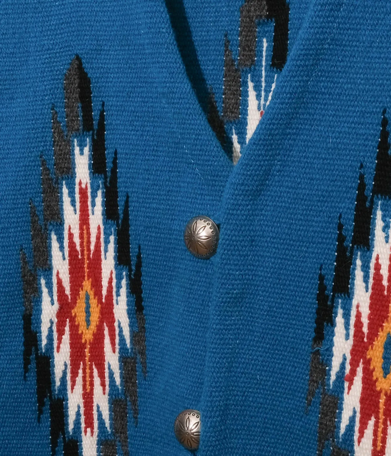 TRUJILLO'S for Lakewood Clothing CHIMAYO VEST (Turquoise)