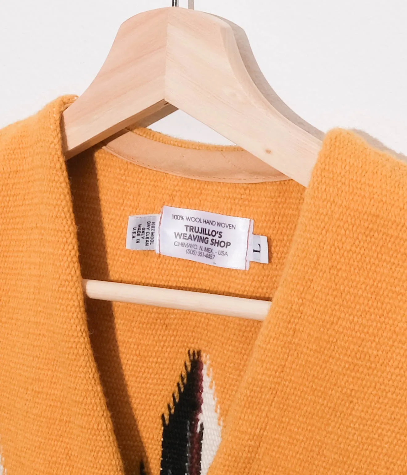 TRUJILLO'S for Lakewood Clothing CHIMAYO VEST (Yellow)