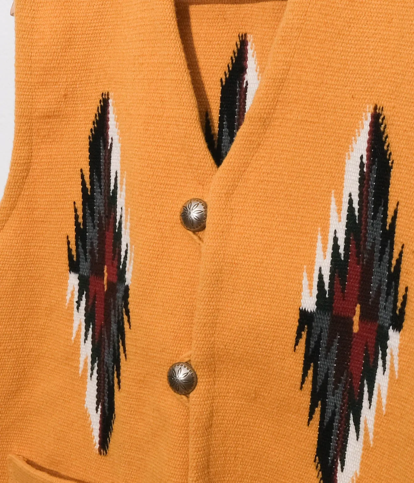 TRUJILLO'S for Lakewood Clothing CHIMAYO VEST (Yellow)