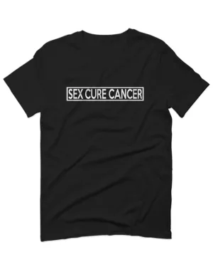 VICES AND VIRTUESS Hilarious Funny Offensive Graphic Sex Cure Cancer For men T Shirt
