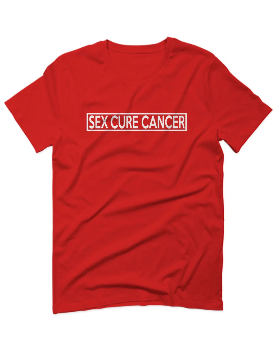 VICES AND VIRTUESS Hilarious Funny Offensive Graphic Sex Cure Cancer For men T Shirt