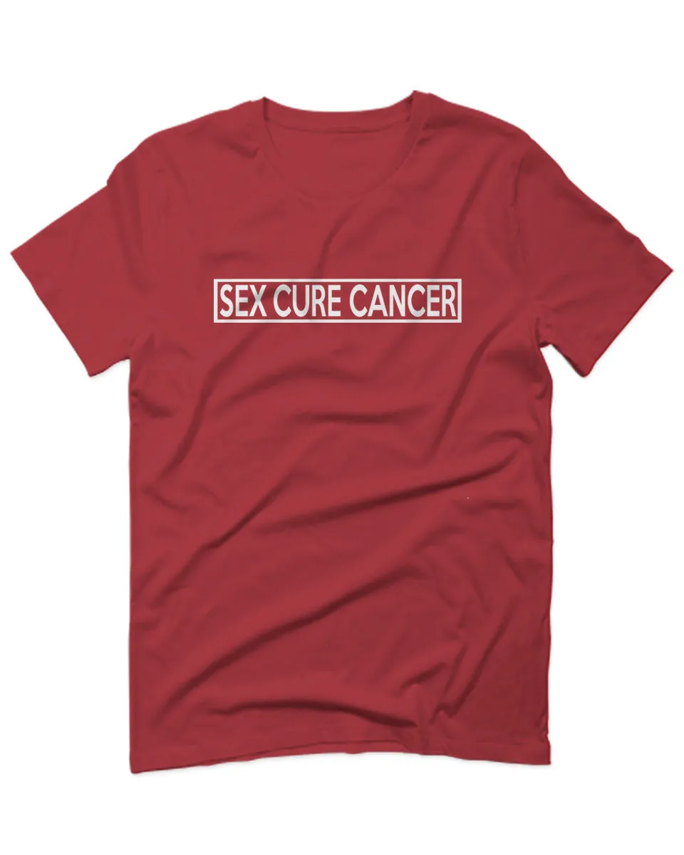 VICES AND VIRTUESS Hilarious Funny Offensive Graphic Sex Cure Cancer For men T Shirt