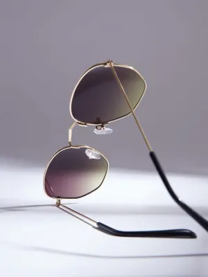Westside Accessories Brown Sunglasses