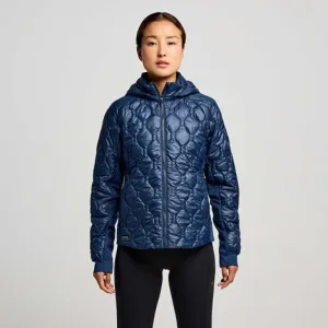 WOMEN'S HURRICANE INSULATED JACKET - NAVY